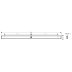 Hansgrohe WallStoris Wall Bar - 70cm - Matt White (27904700) - thumbnail image 3