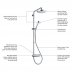 Mira Agile ERD Thermostatic bar mixer shower with Diverter - chrome - up to Feb 19 (1.1736.403) - thumbnail image 3