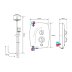 Mira Elite SE Dual Pumped Electric Shower 9.8kW - White/Chrome (1.1941.003) - thumbnail image 3