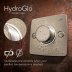 Mira Evoco Dual Outlet Thermostatic Mixer Shower (With HydroGlo) - Brushed Nickel (1.1967.004) - thumbnail image 3