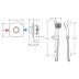 Mira Evoco Single Outlet Mixer Shower - Chrome (1.1967.051) - thumbnail image 3