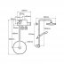 Mira Pronta ERD+ Bar Mixer Shower - Chrome (1.1736.409) - thumbnail image 3