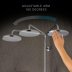 Mira Vigour Dual Outlet Thermostatic Power Shower - Chrome (1.1532.426) - thumbnail image 3