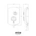 Mira Jump Electric Shower 10.8kW - White/Chrome (1693.003) - thumbnail image 3