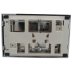 Roca L1 DUAL - Dual Flush Plate for Concealed Cistern - Chrome (A890086001) - thumbnail image 3