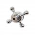 Sirrus 1850 antique on/off knob assembly chrome (SK1850-14CP) - thumbnail image 3