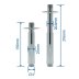 Triton Adjustable Ceiling Arm - 135-216mm - Chrome (TSADJARMCEIL) - thumbnail image 3