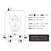 Triton Avena Electric Shower 8.5kW - White (SPAVENA8) - thumbnail image 3