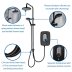 Triton Danzi DuElec Dual Electric Shower 9.5kW - Black (GEDADU93) - thumbnail image 3