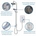 Triton Danzi DuElec Dual Electric Shower 9.5kW - White (GEDADU91) - thumbnail image 3