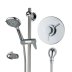 Triton Elina Built-In Concentric Type 3 TMV Mixer Shower With Grab Rail Riser - Chrome (ELICMINCBT) - thumbnail image 3