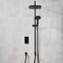 Triton ENVi DuElec Dual Electric Shower 10.5kW - Black (GEENVD13) - thumbnail image 3