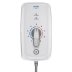Triton Omnicare Ultra Plus Thermostatic Electric Shower and Digital Waste 8.7kW - White (CINCULTPD08W) - thumbnail image 3
