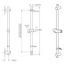 Triton Pro-Fit-8000 Series DuraFlow Shower Rail Kit - Chrome (TSKFPRO8000CH) - thumbnail image 3