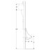 Twyford Spectrum Urinal for Concealed Cistern (VC7004WH) - thumbnail image 3
