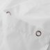 Croydex 1800mm x 2100mm high performance/professional textile shower curtain - white (GP85106) - thumbnail image 4