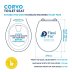 Croydex Corvo Stick 'N' Lock Toilet Seat - White (WL610622H) - thumbnail image 4