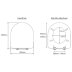 Croydex Malo Flexi-Fix Toilet Seat - White (WL611022H) - thumbnail image 4