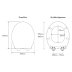Croydex Michigan Flexi-Fix Toilet Seat - White (WL601622H) - thumbnail image 4