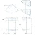 Croydex Small Two Tier Corner Basket - Chrome (QM260841) - thumbnail image 4