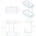 Croydex Two Tier Cosmetic Basket - Mild Steel (QM260541) - thumbnail image 4