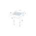 Croydex Wall Mounted Shower Chair - White (AP503122) - thumbnail image 4