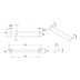 Croydex Westminster Double Towel Rail - Chrome (QM202841) - thumbnail image 4