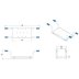 Croydex White Easy-Fit Bath Bench (AP210122) - thumbnail image 4