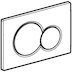 Geberit Sigma01 dual flush plate - alpine white (115.770.11.5) - thumbnail image 4