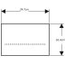 Geberit Sigma80 Electronic Touchless Dual Flush Plate - Mains Operation - Glass Reflective (116.090.SM.6) - thumbnail image 4
