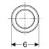 Geberit Type 10IR Electronic Dual Flush - Mains Operation - Brushed Chrome (115.936.SN.6) - thumbnail image 4