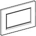 Geberit Type 30 flush plate - white/gloss (115.893.KJ.1) - thumbnail image 4