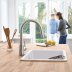 Grohe Concetto Single Lever Sink Mixer - Supersteel (31483DC2) - thumbnail image 4