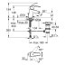 Grohe Eurosmart Single-Lever Basin Mixer 1/2" - S-Size - Chrome (33265002) - thumbnail image 4