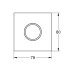 Grohe Grohtherm Aqua Tiles Exchangeable Metal Plate & Symbol - Head Shower 1 - Cool Sunrise (106887GL00) - thumbnail image 4