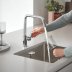 Grohe Quickfix Start High Spout Kitchen Tap - Chrome (30470000) - thumbnail image 4