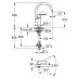 Grohe Quickfix Start Single Lever Sink Mixer Tap - Matt Black (304952431) - thumbnail image 4