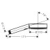 Hansgrohe Pulsify Select S 105 3jet Activation Shower Head - Matt Black (24100670) - thumbnail image 4