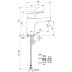 Ideal Standard Cerabase single lever basin mixer (BD053AA) - thumbnail image 4