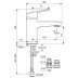 Ideal Standard Ceraplan single lever basin mixer (BD220AA) - thumbnail image 4