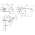 Ideal Standard Tesi single lever built In basin mixer (requires build In Kit A5948NU) (A6578AA) - thumbnail image 4