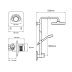 Mira Adept BRD Thermostatic Mixer Shower with Diverter - Chrome (1.1736.406) - thumbnail image 4