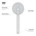 Mira Beat 90mm 4 spray shower head - White (2.1703.010) - thumbnail image 4