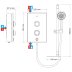 Mira Decor Electric Shower 9.5kW - White (1.1894.008) - thumbnail image 4