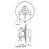 Mira Element BIV Thermostatic Mixer Shower - Chrome Pre Feb 2018 (1.1656.002) - thumbnail image 4