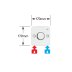 Mira Evoco Dual Outlet Thermostatic Mixer Shower Valve Only - Chrome (1.1967.078) - thumbnail image 4