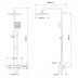 Mira Honesty ERD Thermostatic Bar Mixer Shower with Diverter - Chrome (1.1901.002) - thumbnail image 4