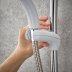 Mira Logic 22mm shower head holder - white (boxed) (2.1605.127) - thumbnail image 4