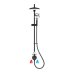 Mira Minimal Dual Mixer Shower - Matt Black (39585W-BL) - thumbnail image 4