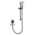 Mira Minimal Exposed Mixer Shower - Matt Black (39584W-BL) - thumbnail image 4